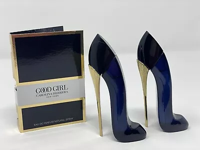 2- Carolina Herrera  Good Girl EDP Mini Perfume .24oz Travel W/out Box New 2 Pac • $27.90