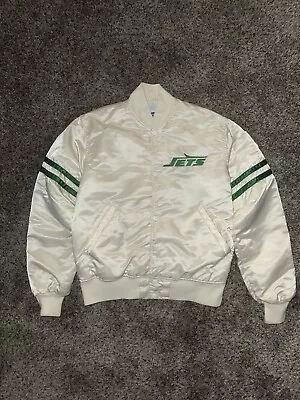 Vintage NFL New York Jets Satin Jacket  • $125