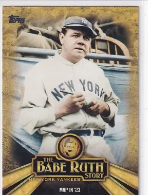 2015 Topps #BR-7 Babe Ruth • $2