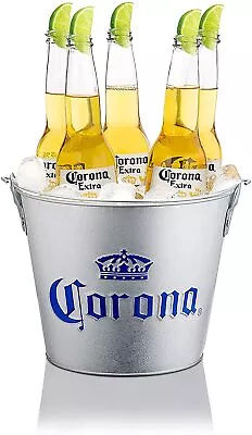 Corona Beer Galvanised Glaçon Cool Bucket “Cubo” • $38.34