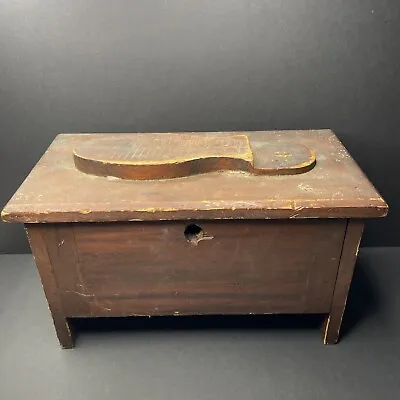 Antique 1900s-1910s Shoes Shine Box Stool With Shining Brushes & Shoe Stopper • $49.99