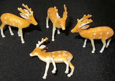£1.96 • Buy Plastic Reindeer Cake Toppers Christmas Yule Log Cupcake Xmas Decoration B95