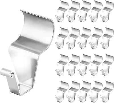 No-Hole Needed Vinyl Siding Hooks Hanger 20 Pack Heavy Duty Stainless Steel Sid • $9.50