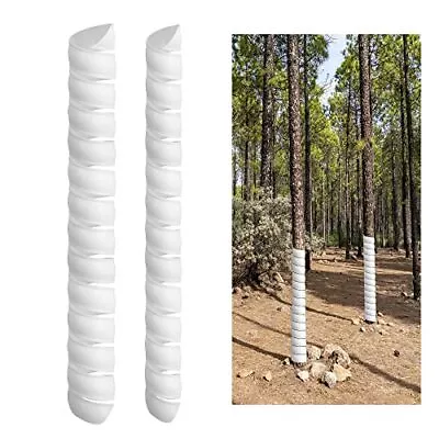 2 Pcs Tree Trunk Protector Tree Wraps Tree Bark Protectors Spiral Tree Guard • $13.68