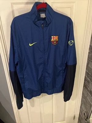 £16 • Buy FC Barcelona Nike Mens Training Jacket Zip Top - Medium