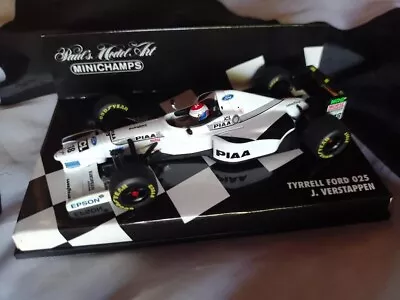 Minichamps 1:43 PIAA Tyrrell-Ford 025 Jos Verstappen 1997 - Mint • $17.39