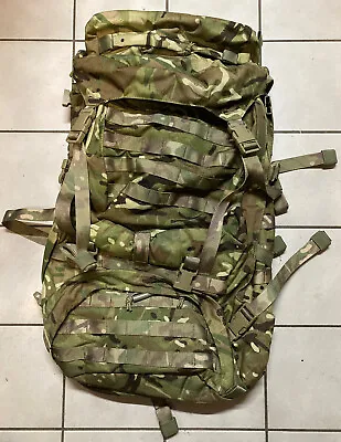 £140 • Buy New British Army Issue MTP Camouflage Virtus GU 90L MOLLE Bergen/Rucksack
