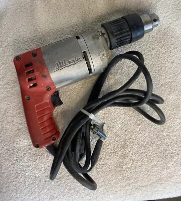 Milwaukee 5392 120V 3/8  Corded Electric Hammer Drill Tested & Works - Used • $29