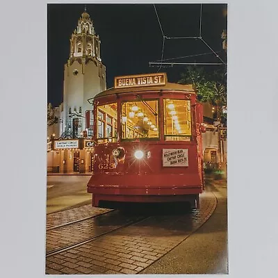 Disney California Adventure Postcard Buena Vista Street Trolley Carthay Circle • $12