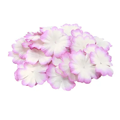 Mallow Mulberry Paper Blooms Card Making Craft Embellishment Flowers Pbc092 • £2.69