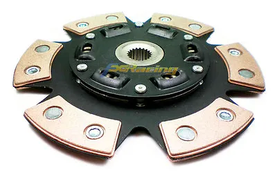 Fx Stage 3 Ceramic 21-spline Clutch Disc For Civic Crx Integra Prelude Accord • $54