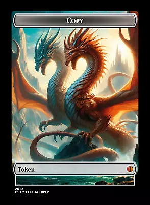 Dragon Copy Token V2 - High Quality Altered Art Custom Cards • $4.99