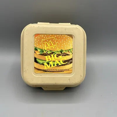 Vintage Fisher-Price MCDONALD’S BIG MAC Plastic Container Toy 1988 (Pre-Owned) • $12