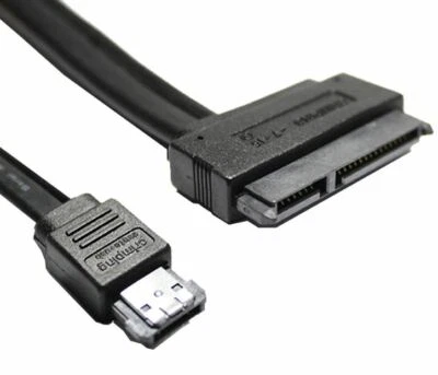 ESATA To SATA 22 (7+15 Pin) Cable 1m • $16.95