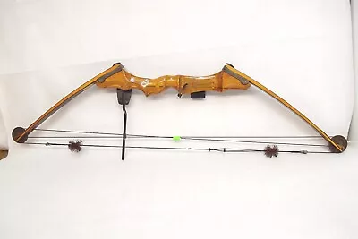 Vintage Brown Bear Wood Compound Bow 202001973 • $192.95