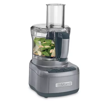 NEW Cuisinart Elemental 8-Cup Food Processor Gun Metal Grey • $189