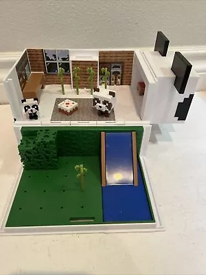 Mattel Minecraft Mob Head Minis Toys Panda Playhouse Playset • $17