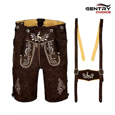 German Bavarian Lederhosen Otto Men Lederhosen Bavarian Oktoberfest Party Outfit • $89.61