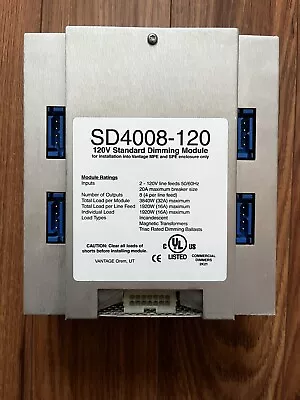 Vantage Controls SD4008-120 Standard 120v Dimming Module MPE SPE • $150