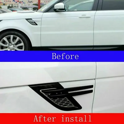 ABS Black Car Side Air Fender Strip Decorate Trim For Range Rover Sport 2014-17 • $40.99