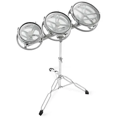 Roto Tom Drum Set With Stand - 6  8  10  Toms With Remo Heads • $134.99
