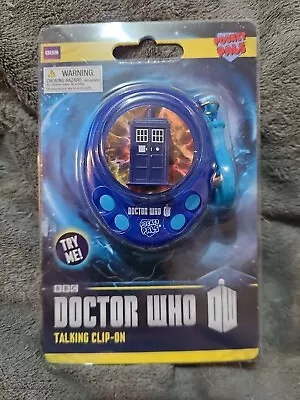 Doctor Who Tardis Talking Clip-on Keychain Keyring Bbc • $40