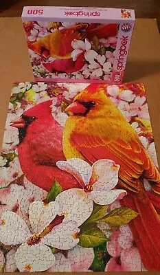 Springbok  Springtime Cardinals  500 Piece Puzzle • $8