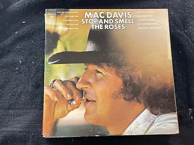 Mac Davis Stop And Smell The Roses NM LP • $6.99