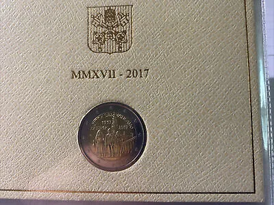 Vatican 2 Euro Coin 2017 Fatima • $45