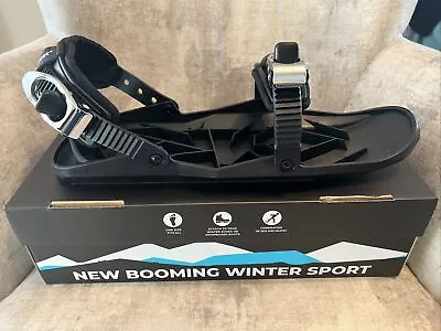 Snowfeet Short Skiboard Adjustable Bindings Snow Feet Skiing Shoes • $107.99