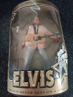 Elvis Presley Doll Teen Idol 12”doll W/guitar . Mic /coa  #9112 Nib Not Opened. • $30