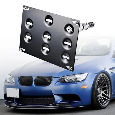 Tow Hook Receiver License Plate Mount Bracket For BMW E82 E36 E60 1/3/5 Seriesi • $18.99