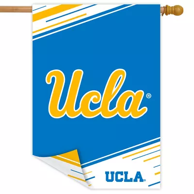 U Of Cal. Los Angeles UCLA NCAA Licensed Double-Sided House Flag 28  X 40  • $24.99