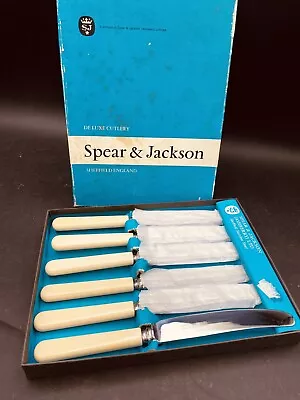 £32.47 • Buy Dessert Table Cutlery Spear & Jackson Deluxe Sheffield Steel Boxed  & Wrapped