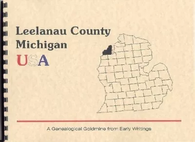 MI Leelanau County Leland Michigan From Littell's History / Little Finger Area • $16.28