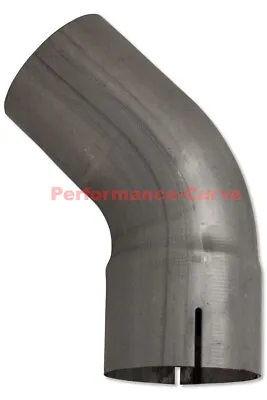 4  45 Degree Mandrel Bend Exhaust Elbow - Diesel / Race - JE10736 • $35.95