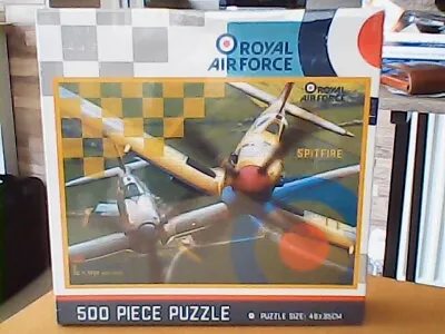 Royal Air Force:  Spitfire & Hurricane Jigsaw Puzzle (500 Piece) New & Sealed • £6