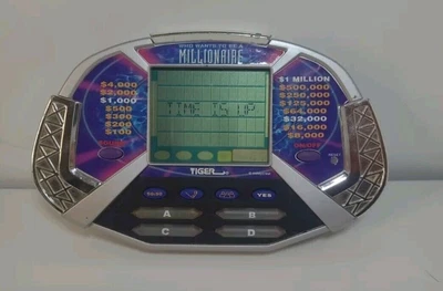£10.24 • Buy Who Wants To Be A Millionaire Game Electronic Handheld 2000 Tiger With Cartridge