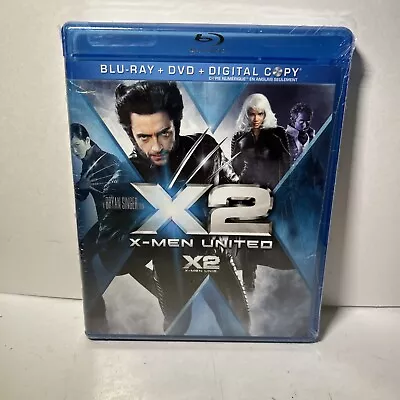 $6.59 • Buy X2: X-Men United (Blu-ray/DVD, 2011, 3-Disc Set) New Sealed