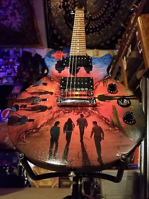 STRANGER THINGS GIBSON LES PAUL SPECIAL II Custom Guitar SONY/EPIPHONE RARE! 1/1 • $4995