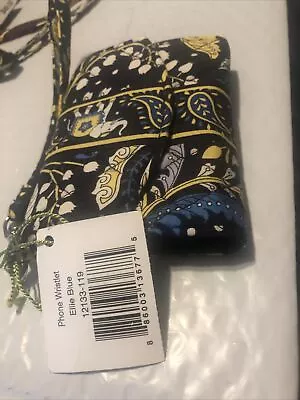 Vera Bradley Ellie Blue Phone Wristlet Nwt New • $17