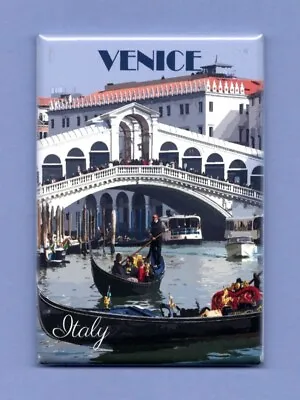 Venice Travel Poster *2x3 Fridge Magnet* Trip World Vacation Airlines Venise  • $8.95