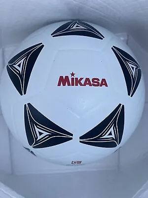 MIKASA  S3000 Soccer Ball Official Licensed Product - Size 5 - 	WHITE/BLACK • $13.99