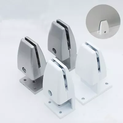 Glass Shelf Bracket Glass Holding Clamp Office Desktop Screen Fixing Clip New • $209.15