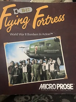 B-17 Flying Fortress World War II Bombers In Action Micro Prose PC Manual • $12