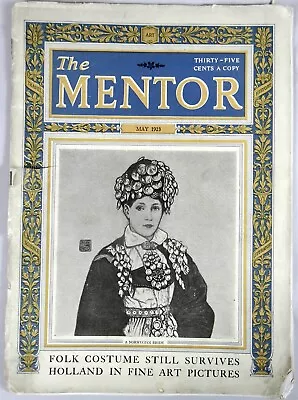Antique The Mentor Magazine May 1923 LOOSE COVER 60 Pages Vintage Advertising • $14.99
