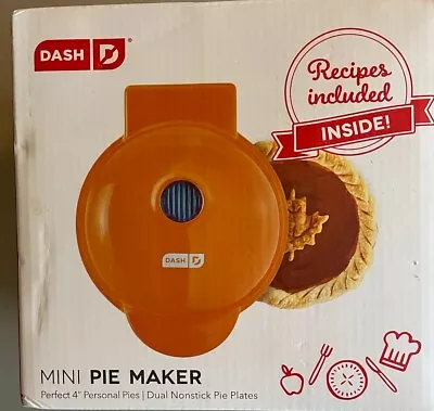 Dash Orange Mini Pie Maker Makes 4  Pies  Perfect Dessert New • $8