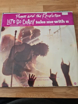 £5.55 • Buy Prince And The Revolution Let’s Go Crazy Erotic City 12” Single Vinyl Record Lp