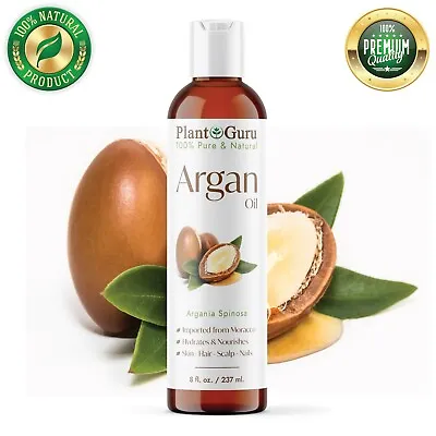 Argan Oil 8 Oz. Morocco 100% Pure Natural Unrefined For Hair Growth Skin Face • $18.35