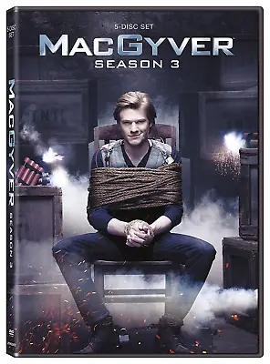 Macgyver: Season 3 Lucas Till George Eads Dvd Discs: 5 Brand New • $20.89